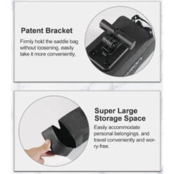 Gaciron Bird Nest 100, Cycling Saddle Bag With Motion Sensor Tail Light - Grey -Outdoor Equipment Store iQL4x8XsVBfHzRnsoFeKk6rFEnqCen metaQmlyZHMgTmVzdCBkZXRhaWxzOjoucG5n