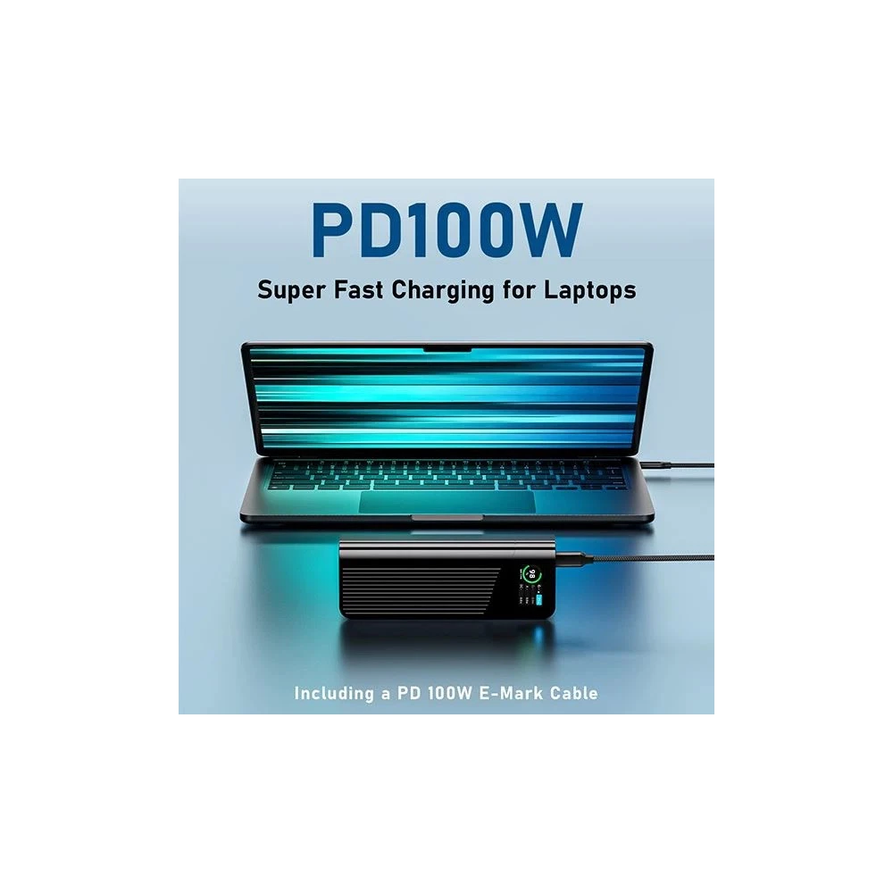 USB-C And DC Laptop Power Bank - 100W PD 27,000mAh 8 USB-C And DC Laptop Power Bank - 100W PD 27,000mAh - Image 6