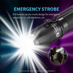 Lumintop TOOL AA 3.0 Pocket Light - Black (900 Lumens, 138 Metres) -Outdoor Equipment Store jyA0xR9w7jCygv80K9ot3Wrf1prOwM metadG9vbCBBQSAzLjAuLi5qcGVn 1 1