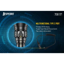 SPERAS T217K Rechargeable Hunting Light Kit (1400 Lumens, 1400 Metres) -Outdoor Equipment Store kdWnf2eLMW3nsCHwOTXKcf2NFgm7Ng metaVDIxNy0zLndlYnA3D