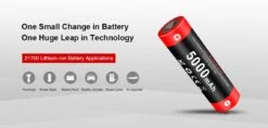 Klarus 21700 Rechargeable 5000mAh 3.6V Li-ion Battery (21GT-50) -Outdoor Equipment Store klarus 21700 li ion 5000mah battery copy 6