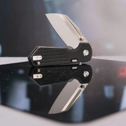 Vosteed Hedgehog - 2.99" Bead Blasted And Brushed S35VN Blade, Black Aluminium Handle, Top Liner Lock - A1304 -Outdoor Equipment Store kprTfpTyrUsaFFV95TNiAWj8U0wxTB metaQTEzMDRfMl8tbWluLmpwZWc3D