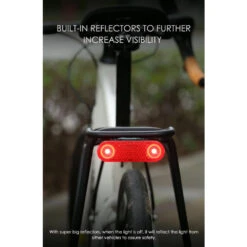 Gaciron W12BR-200 Rechargeable Smart Rear Bicycle Light For Saddle And Cargo Rack - 200 Lumens -Outdoor Equipment Store l5cyvtnJSkHCT3PAnSiYzOOHZv7puS metaVzEyQlItMjAwLCwsLmpwZWc3D