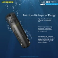 Nitecore NPB1 Waterproof - 5,000mAh -Outdoor Equipment Store l64p1hP8eHGv0FQzV8rB6nGq5GiZ5W metaTlBCMS4uLmpwZWc3D 1 1