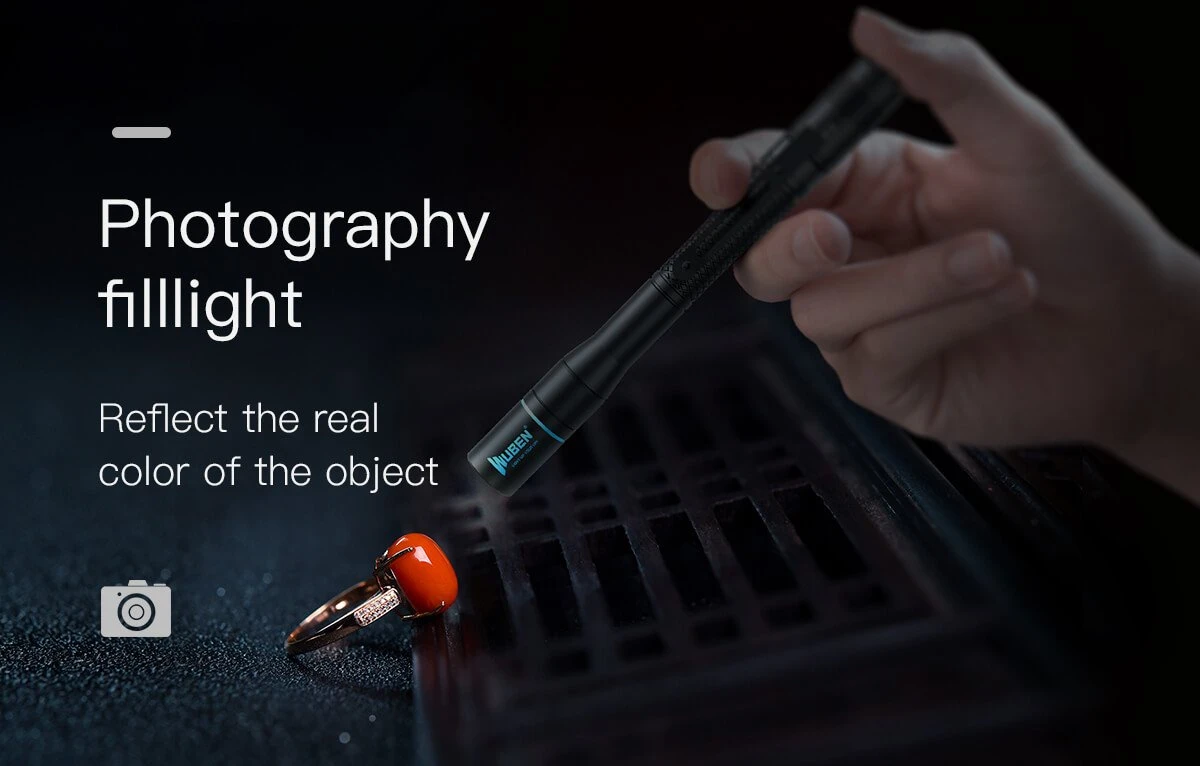 Wuben E19 High CRI Penlight - 2AAA, 200 Lumens 9 Wuben E19 High CRI Penlight - 2AAA, 200 Lumens - Image 7