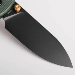 Vosteed Raccoon Top Liner Lock - 3.25" Black 14C28N Blade, Green Micarta Handle - A2901 -Outdoor Equipment Store lahDr8jV3cBR8TaX1nDnS4GYS5woRS metacmFjY29vbi1BMjkwMV84LndlYnA3D