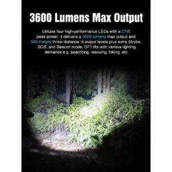 Lumintop DF1 Rechargeable Searchlight (3600 Lumens, 300 Metres) -Outdoor Equipment Store lxhqU7xpHINpITnEoKNIaf7Bf3Bf9T metaREYxLCwsLmpwZWc3D