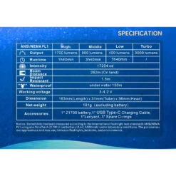 OrcaTorch DC710 Rechargeable Dive Light (3000 Lumens) -Outdoor Equipment Store lzzN2UB6JjRbLfK7Vv5PDYTrMsbAVz metaREM3MTAgMTMuanBlZw3D3D