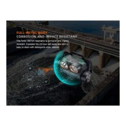 Fenix HM75R Rechargeable Power Xtend System Headlamp With Spotlight, Floodlight And Red Light (1600 Lumens, 223 Metres) -Outdoor Equipment Store mievH7BG0im0I7hGqWAQKcvQaBwpEt metaSE03NVIgY29ycm9zaW9uIGFuZCBpbXBhY3QgcmVzaXN0YW5jZS5qcGVn