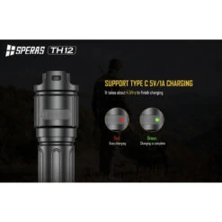 SPERAS TH12K Rechargeable Focusable Hunting Flashlight Kit (600 Lumens, 1680 Metres) -Outdoor Equipment Store n62FnhFeURm8LOMat7Rcy1hsyAfYJM metaU2NyZWVuc2hvdCAyMDIzLTA4LTE1IGF0IDkuNDMuMzkgYW0ucG5n