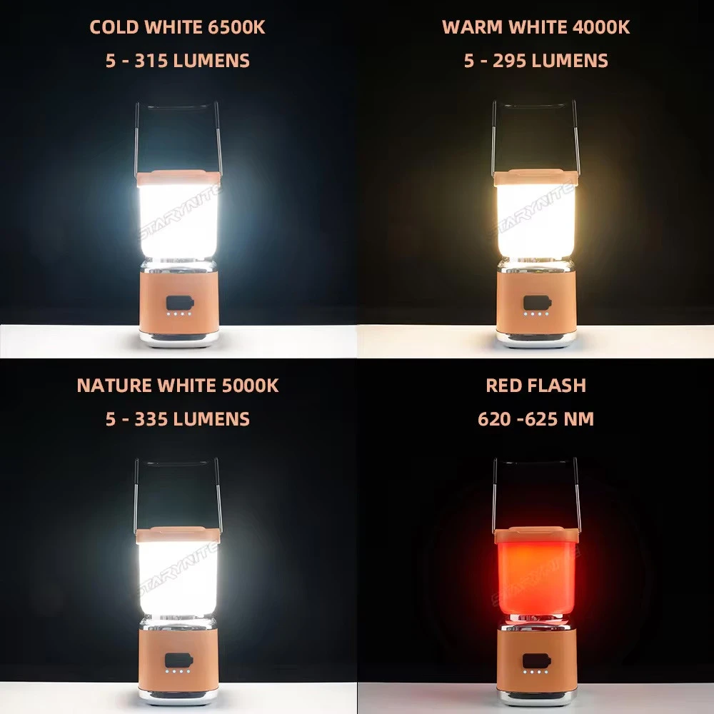 Mini Lightweight Rechargeable Camping Lantern - Blue 5 Mini Lightweight Rechargeable Camping Lantern - Blue - Image 3