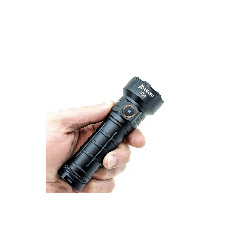 SPERAS P4 Compact Rechargeable Flashlight With Power Bank Function(4000 Lumens, 288 Metres) 4 SPERAS P4 Compact Rechargeable Flashlight With Power Bank Function(4000 Lumens, 288 Metres) - Image 2