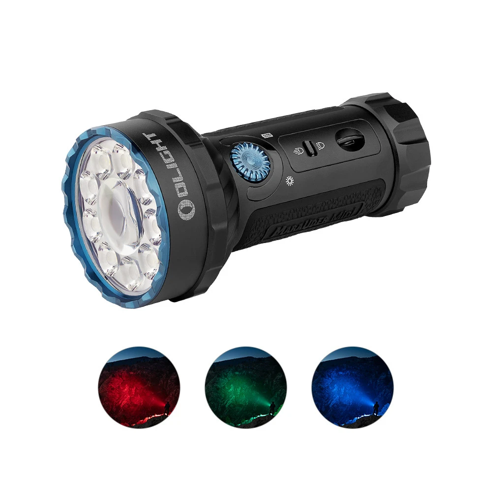 Olight Marauder Mini Rechargeable Flood/Spot Searchlight With RGB LEDs (7000 Lumens, 600 Metres) 5 Olight Marauder Mini Rechargeable Flood/Spot Searchlight With RGB LEDs (7000 Lumens, 600 Metres) - Image 3