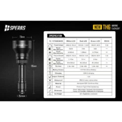 SPERAS TH6 Rechargeable 4-in-1 Zoomable Hunting Torch Kit - 600 Lumens, 1173 Metres -Outdoor Equipment Store oF8ba8Cf7L8ZoDT0dn5qZ9ccMj6cVq metaVEg2LTUgKDEpLmpwZWc3D
