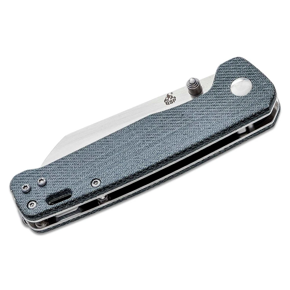 QSP Penguin - Blue Jean Micarta Handle QS130-B 5 QSP Penguin - Blue Jean Micarta Handle QS130-B - Image 3