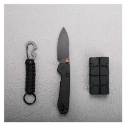 Vosteed Raccoon Top Liner Lock - 3.25" Black 14C28N Blade, Black Micarta Handle - A2902 -Outdoor Equipment Store ocyY11RtNgQWlTYoN0RtyTLsbsX36r metacmFjY29vbi1BMjkwMl85LmpwZw3D3D
