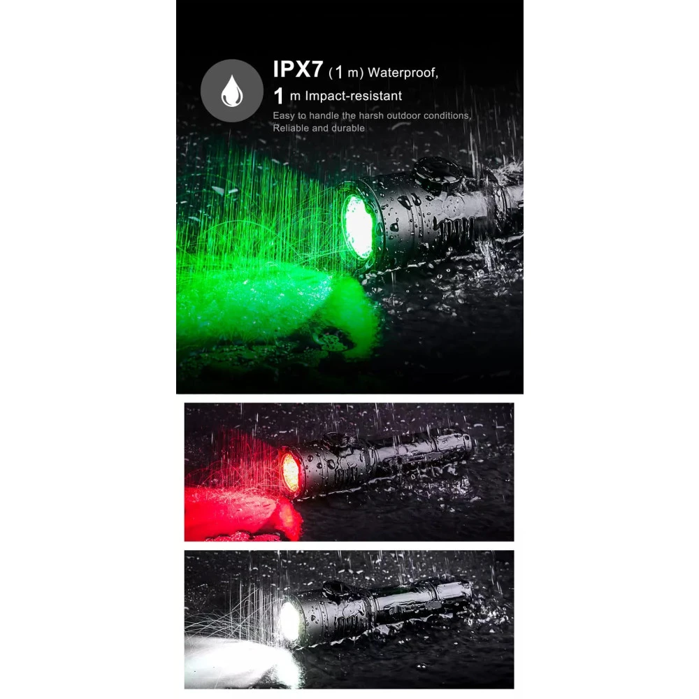 NEXTORCH T53 Red/Green/White 3-in-1 Hunting Kit - Rechargeable 9 NEXTORCH T53 Red/Green/White 3-in-1 Hunting Kit - Rechargeable - Image 7