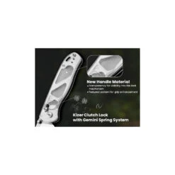 Kizer Vanguard Drop Bear V3619A1 - 2.97" Satin Nitro-V Blade, Clutch Lock, Transparent Acrylic Handles -Outdoor Equipment Store okoYjKL57B1gQH42oQRZYVO9vYykDn metaMV8wMi5qcGVn