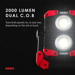 NEBO OMNI 2K Work Light + Power Bank - 2000 Lumens -Outdoor Equipment Store omni 2k 4