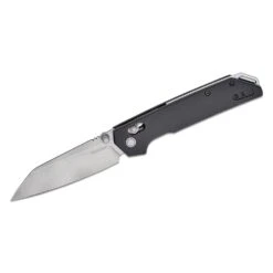 Kershaw Iridium Reverse Tanto DuraLock KVT Folding Knife 3.4" Stonewashed Reverse Tanto D2 Blade, Black Aluminium Handles - 2038R