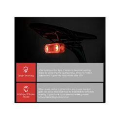Gaciron W12BR-200 Rechargeable Smart Rear Bicycle Light For Saddle And Cargo Rack - 200 Lumens -Outdoor Equipment Store pG68XVDYUR9KT3pgd1g8PuKZVUeR75 metaVzEyQlItMjAwKS5qcGVn
