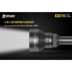 SPERAS TH6 Rechargeable 4-in-1 Zoomable Hunting Torch Kit - 600 Lumens, 1173 Metres -Outdoor Equipment Store pYu9c6MK513u4xx2ZFnM66wbDzHvjx metaVEg2IHdoaXRlIGxpZ2h0LnBuZw3D3D