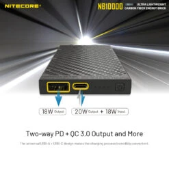 NITECORE NB10000 Gen2 Ultra Lightweight Carbon Fibre 10,000mAh Power Bank -Outdoor Equipment Store pjjd5YibRwzcFNwnqQQLyqM1lsougb metaTkIxMDAwMCwsLCwsLCwsLC5qcGVn