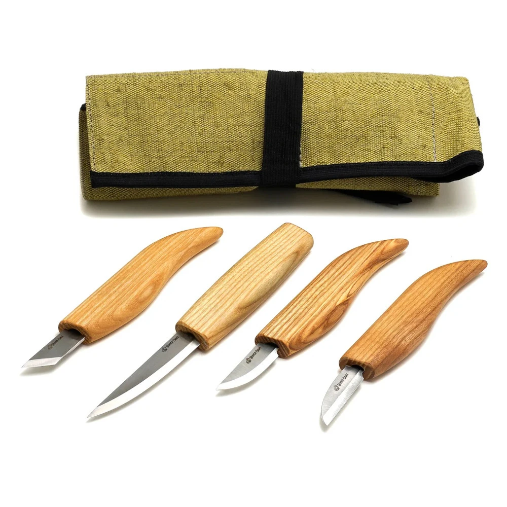 BeaverCraft Basic Wood Carving Set - S07 3 BeaverCraft Basic Wood Carving Set - S07