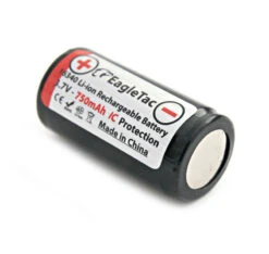 Eagtac 16340 Protected Rechargeable 750mAh Li-ion Battery