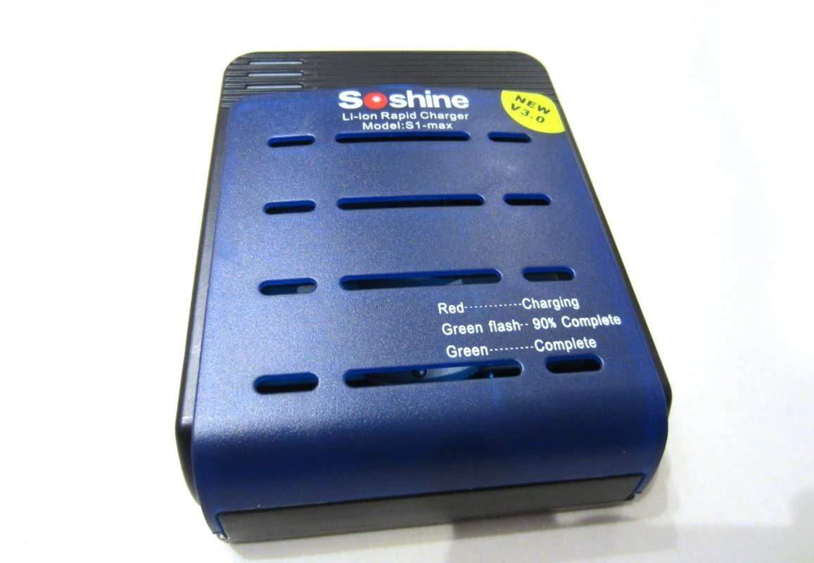 Soshine SC-S1 Max V3 Battery Charger, 4-Bay 7 Soshine SC-S1 Max V3 Battery Charger, 4-Bay - Image 5