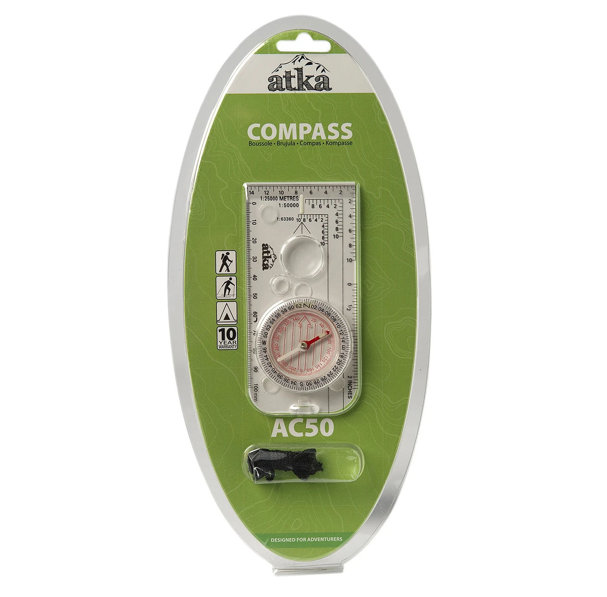ATKA AC50 Orienteering Compass 4 ATKA AC50 Orienteering Compass - Image 2