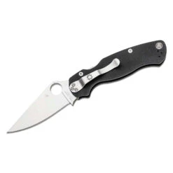Spyderco Paramilitary 2 - Left Handed - Black G10 With S45VN Blade, C81GPLE2