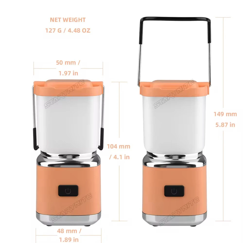 Mini Lightweight Rechargeable Camping Lantern - Blue 6 Mini Lightweight Rechargeable Camping Lantern - Blue - Image 4