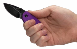 Kershaw Shuffle 8700PURBW -Outdoor Equipment Store shuffle purple 8700purbw in hand