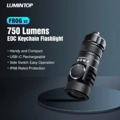 Lumintop FROG V2 Ultra Bright Rechargeable Keyring Light (600 Lumens, 135 Metres) 20 Lumintop FROG V2 Ultra Bright Rechargeable Keyring Light (600 Lumens, 135 Metres) -Outdoor Equipment Store t7VJLHGscA1f9EoaRBX4dUJCNuqCkC metaRnJvZ3YyLTAxLndlYnA3D