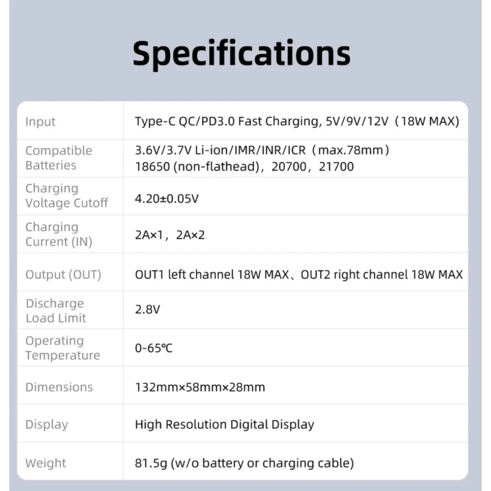 Klarus K2A Intelligent Dual Battery Charger And Power Bank 15 Klarus K2A Intelligent Dual Battery Charger And Power Bank - Image 13