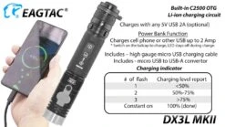 Eagtac DX3L MKII Micro-USB Rechargeable Flashlight (3100 Lumens, 257 Metres) -Outdoor Equipment Store uryYJbBPK5LmtBpDtaKUP0YrSnXV12 metaRFgzTCBNS0lJIDkuanBn