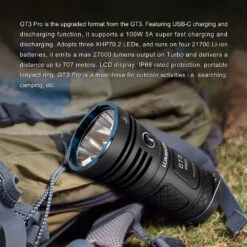 Lumintop GT3 Pro Rechargeable Flashlight (27000 Lumens, 707 Metres) -Outdoor Equipment Store uupz2sAtCLwPDt1y22FsgfX9IQylWe metaR1QzLVBSTy3oi7HmlodfMDIud2VicA3D3D