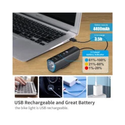 Gaciron Rechargeable Bicycle Light With Light Sensor Mode - 1500 Lumens, V9M-1500 -Outdoor Equipment Store vQ6YY5jQnllimuF60TgmwpuhOfUCvb metaVjlNLTE1MDAuLmpwZWc3D