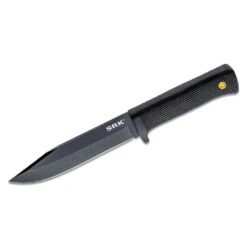 Cold Steel SRK Survival Rescue Knife - 6" Black SK-5 Blade, Kray-Ex Handle, Secure-Ex Sheath - 49LCKZ