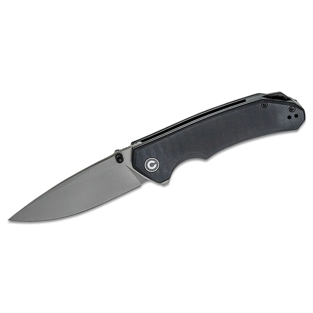 CIVIVI Brazen - Black G10, Stonewashed 14C28N Drop Point Blade, C2102C 3 CIVIVI Brazen - Black G10, Stonewashed 14C28N Drop Point Blade, C2102C