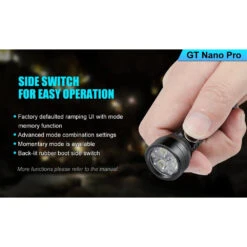 Lumintop GT Nano PRO V2.0 Ultra Compact NW Torch (1620 Lumens, 165 Metres) -Outdoor Equipment Store w7f73xhVCZdELBU35rmQX4vZrDpSB5 metaR1QtTmFuby1Qcm9fMDYud2VicA3D3D