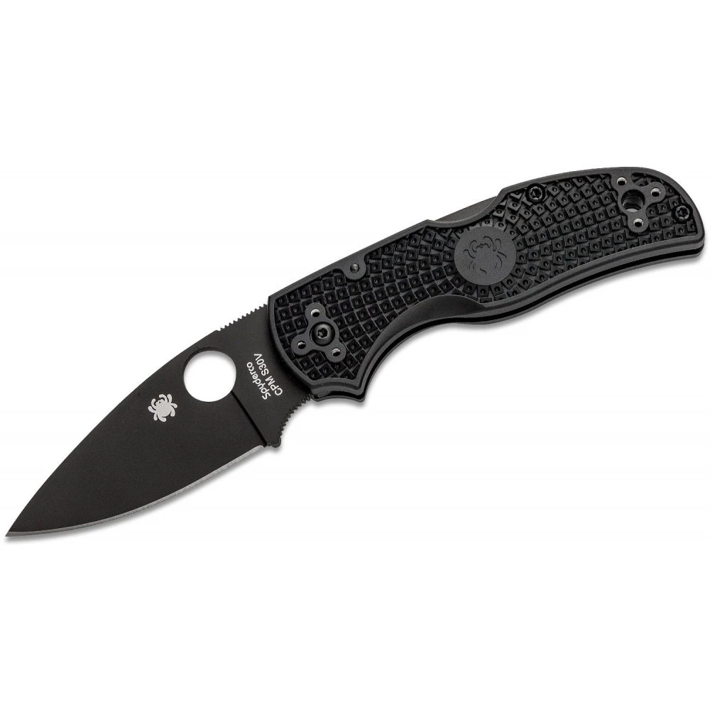 Spyderco Native 5 Lightweight - Black FRN With Black S30V Blade - C41PBBK5 3 Spyderco Native 5 Lightweight - Black FRN With Black S30V Blade - C41PBBK5