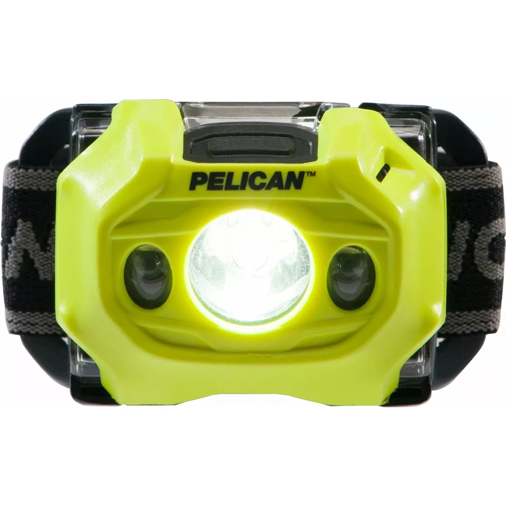 Pelican 2765 Intrinsically Safe LED Headlamp -Yellow, 155 Lumens, 3AAA 4 Pelican 2765 Intrinsically Safe LED Headlamp -Yellow, 155 Lumens, 3AAA - Image 2