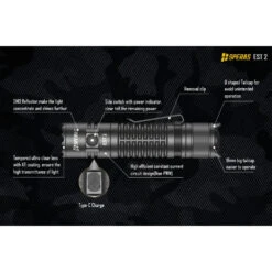 SPERAS EST2 Compact Rechargeable Tactical Light - 1900 Lumens, 211 Metres -Outdoor Equipment Store wjhWqMnZCaDhuqQ2XvVZzHD3xS7J11 metaRVNULTItMi5qcGVn