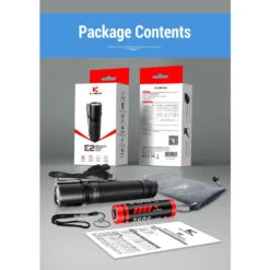 Klarus E2 Rechargeable Deep Carry Pocket Flashlight (1600 Lumens, 190 Metres) -Outdoor Equipment Store yAfHfIdOBwJI6SdsLJQG8YsfsoDnPH metaRTIgMTYuanBn