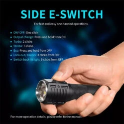 Lumintop Apollo V2 High Performance Rechargeable Flashlight (1300 Lumens, 160 Metres) -Outdoor Equipment Store zI0vM11xHSnV4nm2PeNGeYWTpC3rQR metaQXBvbGxvX0VfMDYud2VicA3D3D