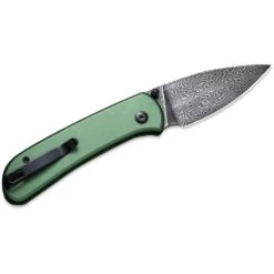 CIVIVI Qubit, Green Aluminium, Damascus Blade, Button Lock - C22030E-DS1 -Outdoor Equipment Store zsnQjOqmpQ5NOfLPZ5EPJsnum7u5nU metaQ0lWQzIyMDMwRURTMV90ZW1wNC5qcGVn